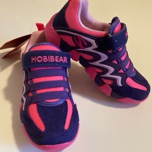 Girls’ Pink Purple Velcro Sneaker size 13 NWT